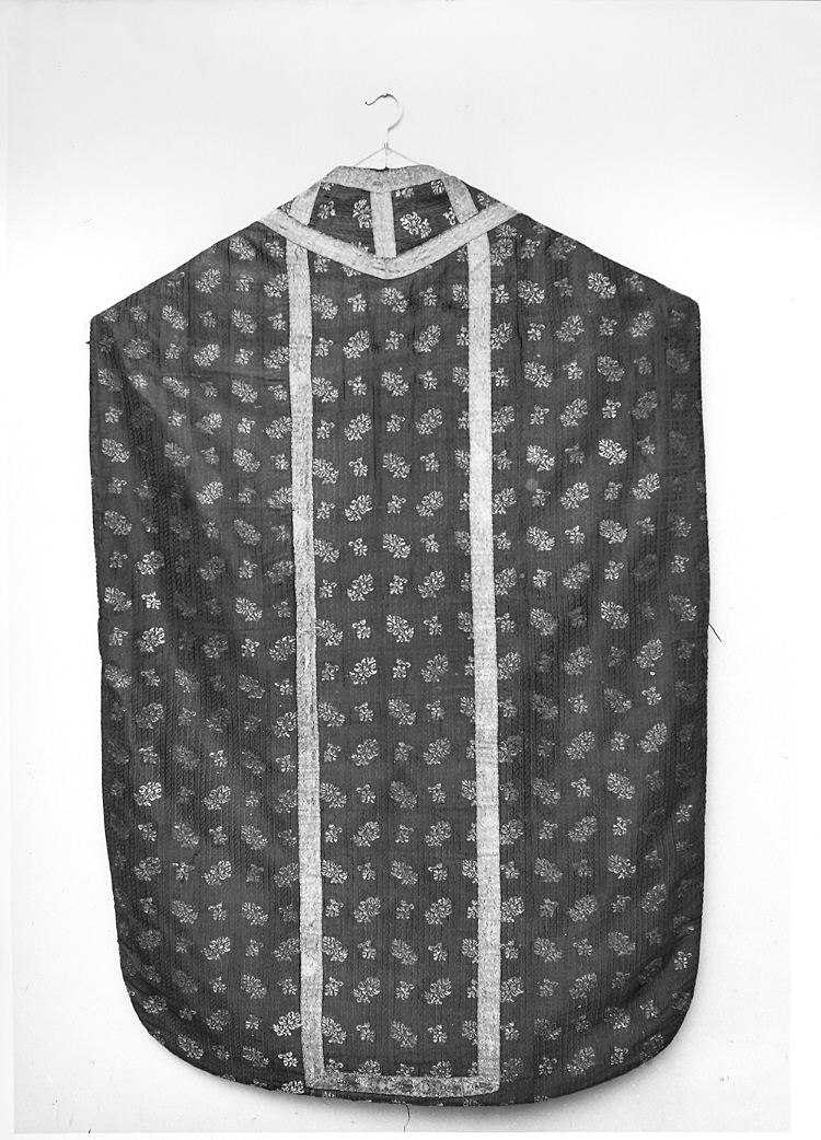 paramento liturgico - manifattura marchigiana (fine/inizio secc. XVI/ XVII)