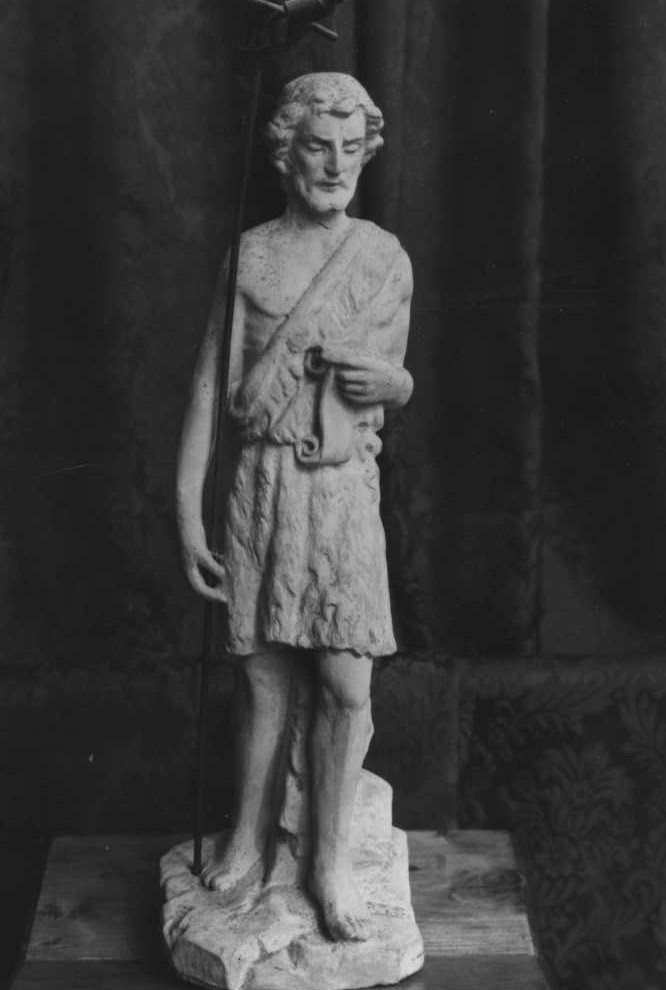 San Giovanni Battista (statuetta) - bottega toscana (fine sec. XIX)