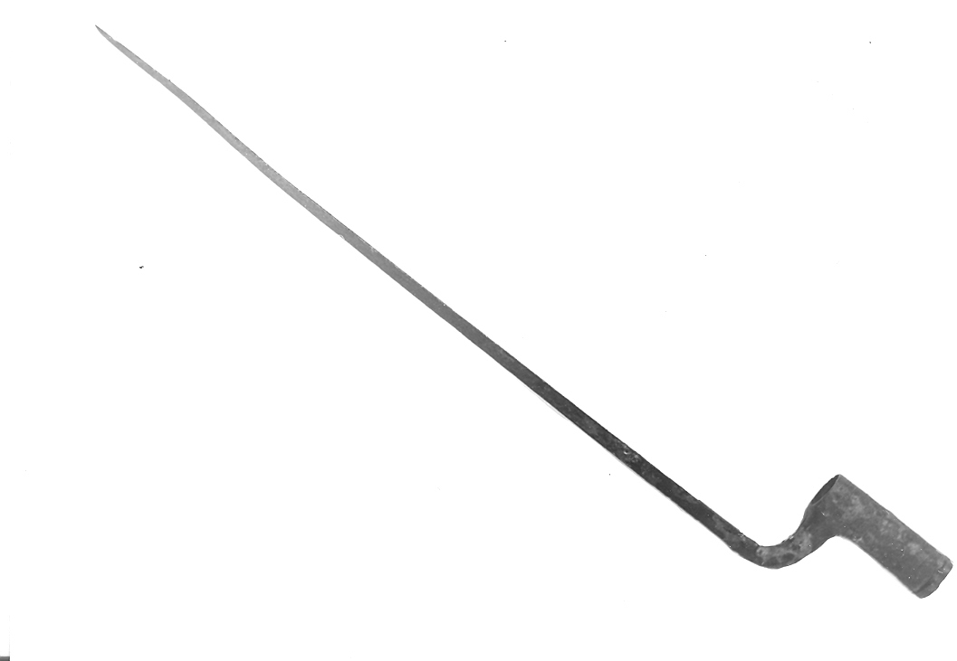 baionetta - produzione Italia centrale (prima metà sec. XIX)