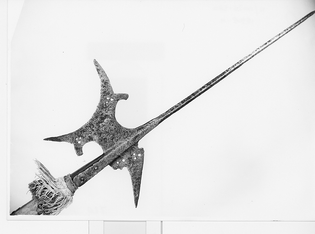 alabarda - bottega Italia settentrionale (fine sec. XVI)