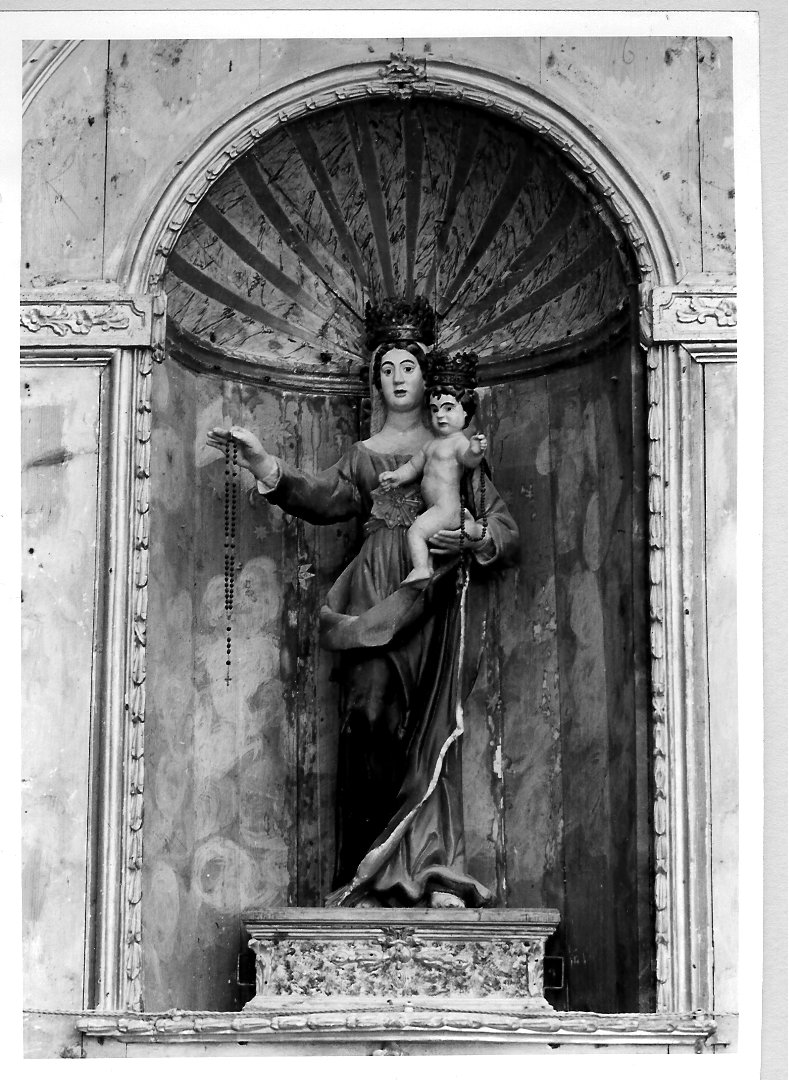 Madonna con Bambino (statua) - ambito marchigiano (sec. XVII)