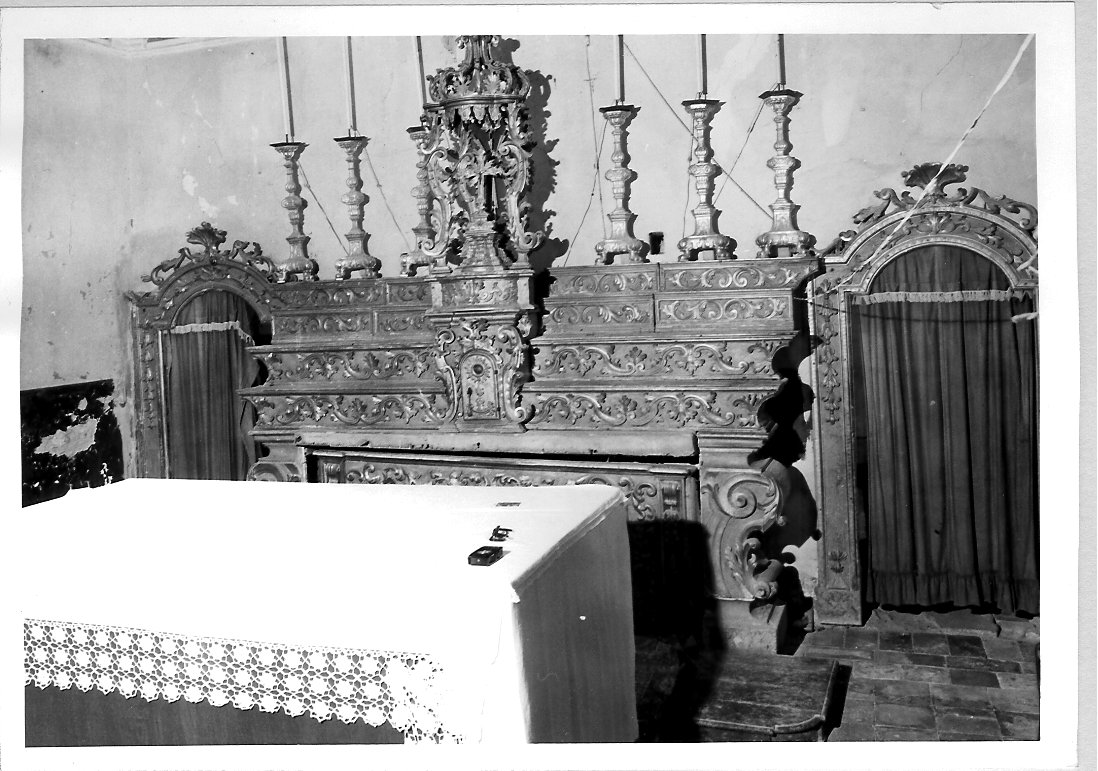 altare maggiore - bottega marchigiana (sec. XVII)