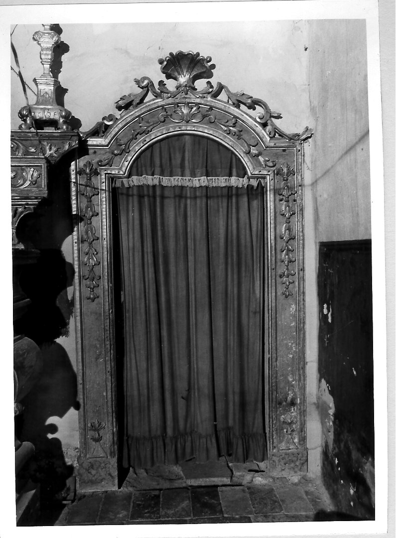 mostra di portale, coppia - bottega marchigiana (sec. XVII)