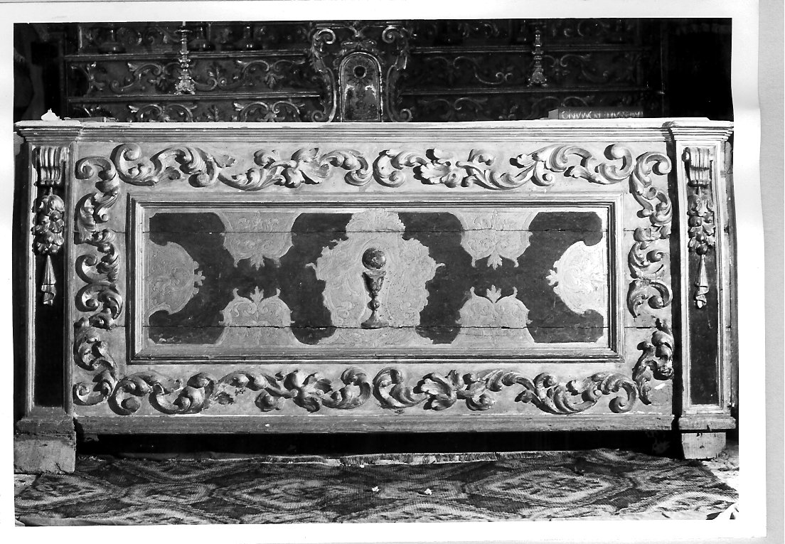 paliotto - bottega marchigiana (sec. XVII)