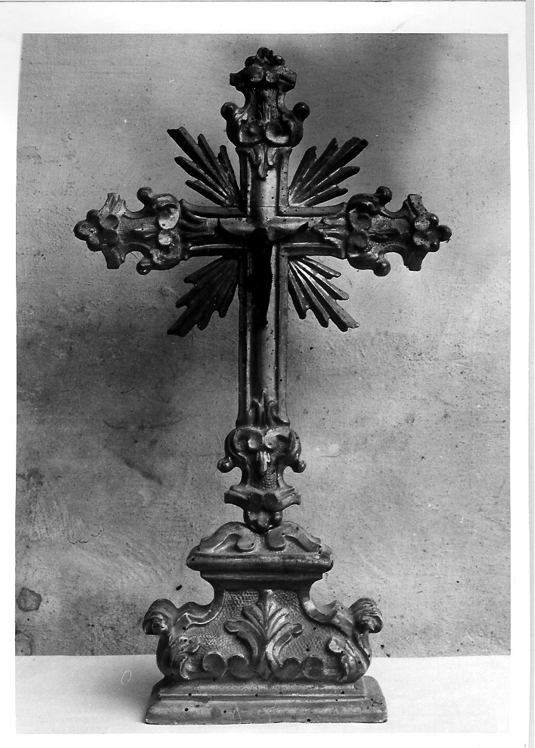 croce d'altare - bottega marchigiana (sec. XVIII)