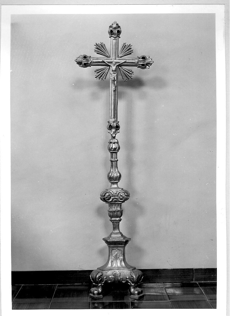 croce d'altare - bottega marchigiana (sec. XVII)