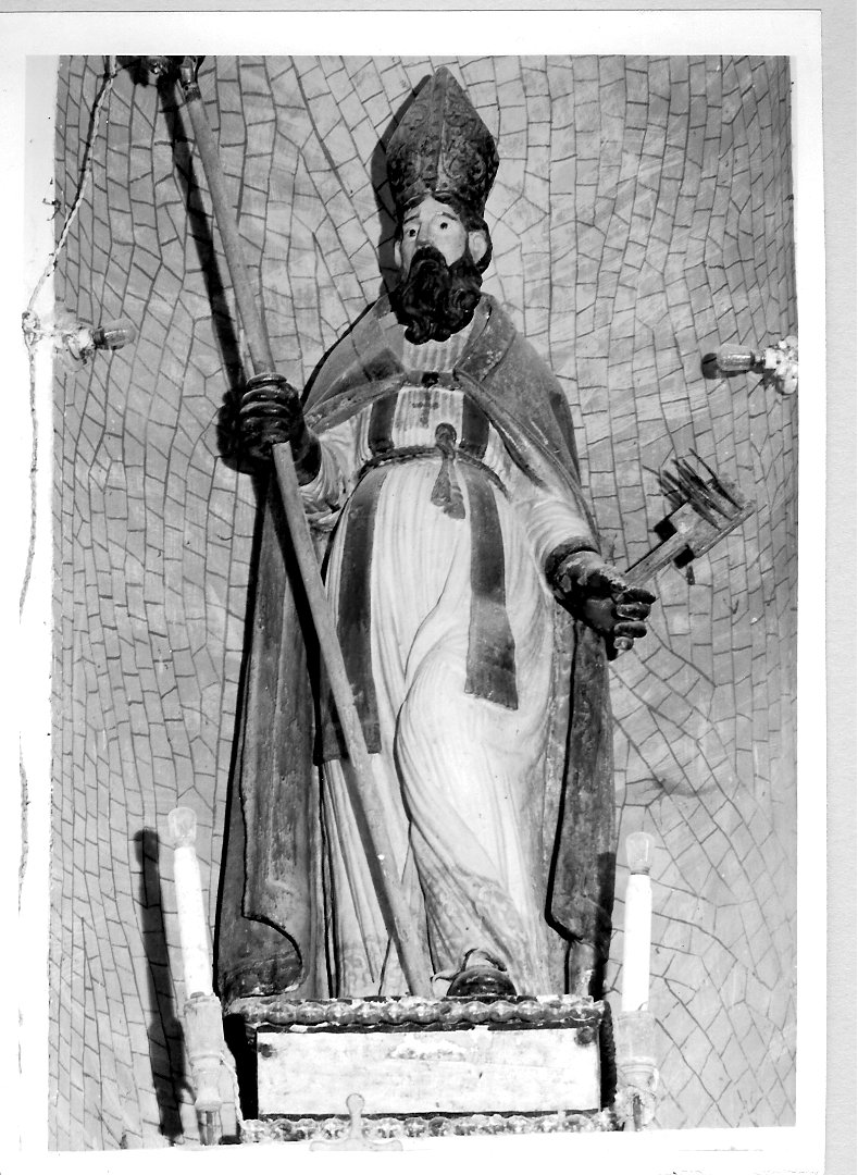 San Biagio (statua) - bottega marchigiana (sec. XVII)