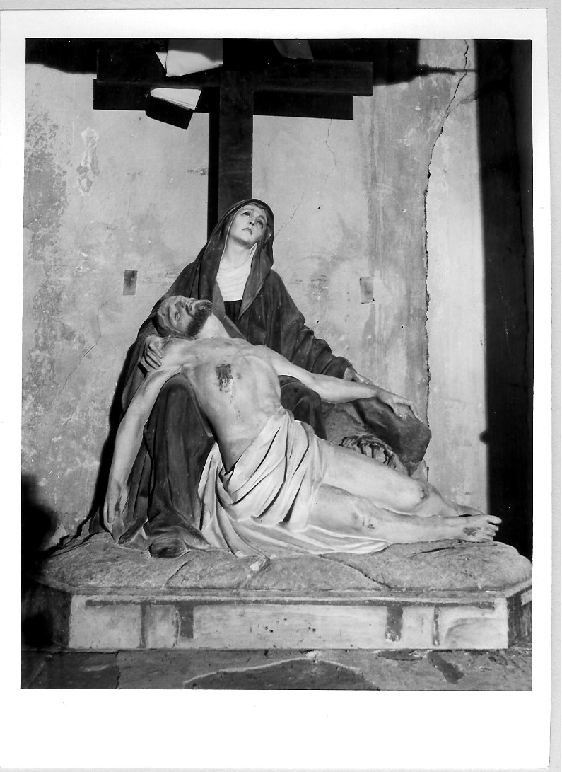 compianto sul Cristo morto (gruppo scultoreo) - bottega romana (inizio sec. XX)