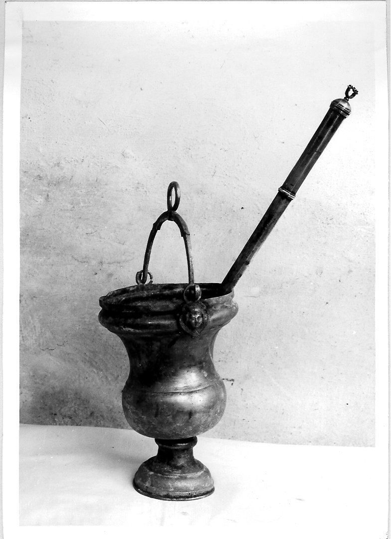 aspersorio - bottega marchigiana (fine/inizio secc. XVII/ XVIII)