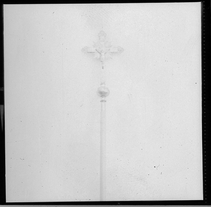 croce processionale - bottega italiana (prima metà sec. XX)