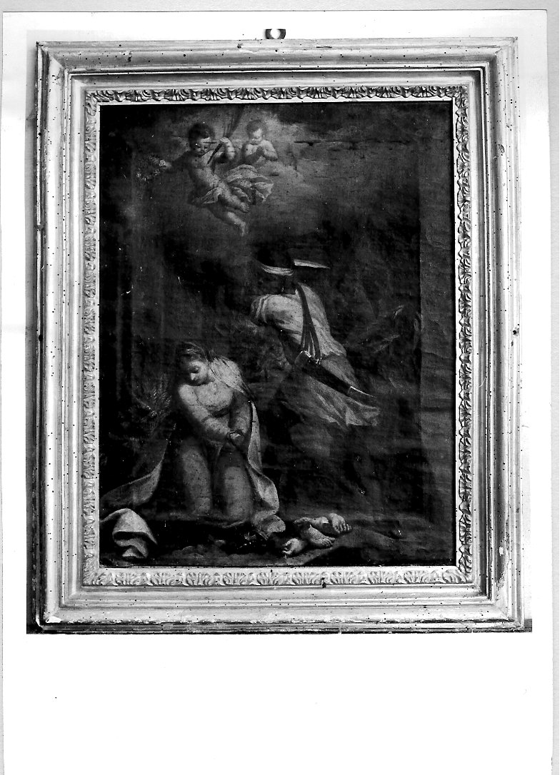 Martirio di Sant'Eurosia (dipinto) - ambito marchigiano (sec. XVII)