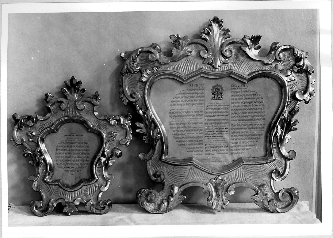 cartagloria - bottega marchigiana (inizio sec. XVIII)