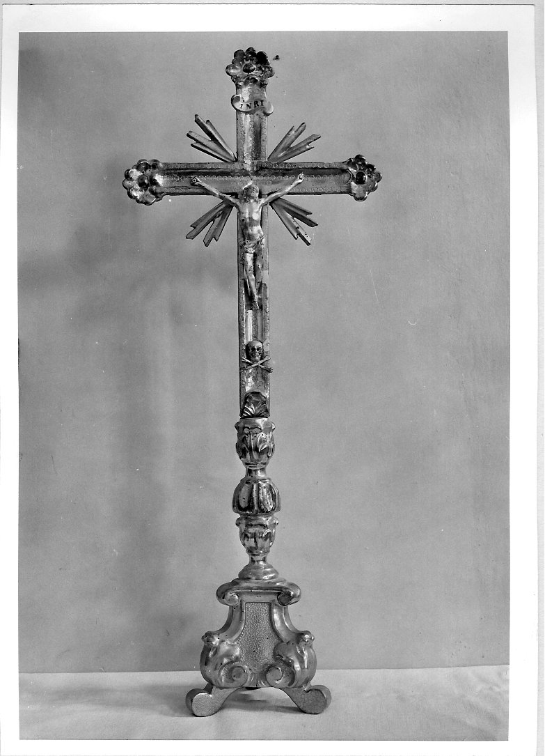 croce d'altare - bottega marchigiana (sec. XVIII)