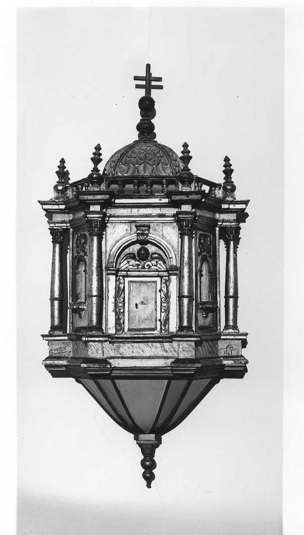 tabernacolo - a tempietto - bottega emiliano-romagnola (seconda metà sec. XVIII)