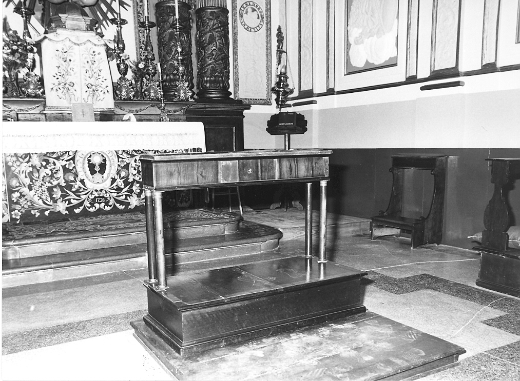 inginocchiatoio - bottega marchigiano-romagnola (seconda metà sec. XIX)