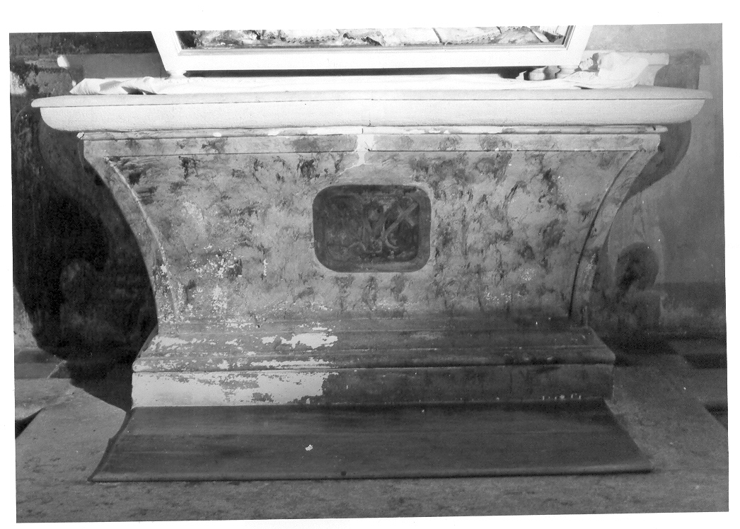 altare - a mensa - bottega marchigiana (sec. XIX)