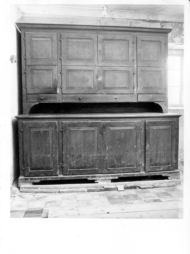 armadio da sacrestia - bottega marchigiana (sec. XIX)