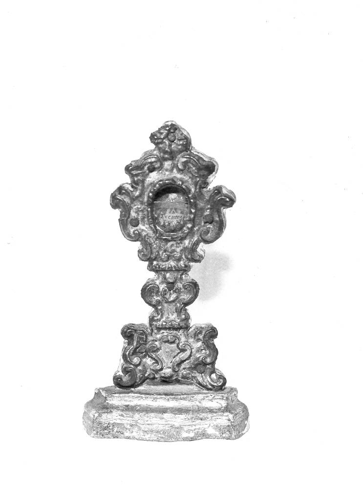 reliquiario - a ostensorio - bottega marchigiana (sec. XVIII)