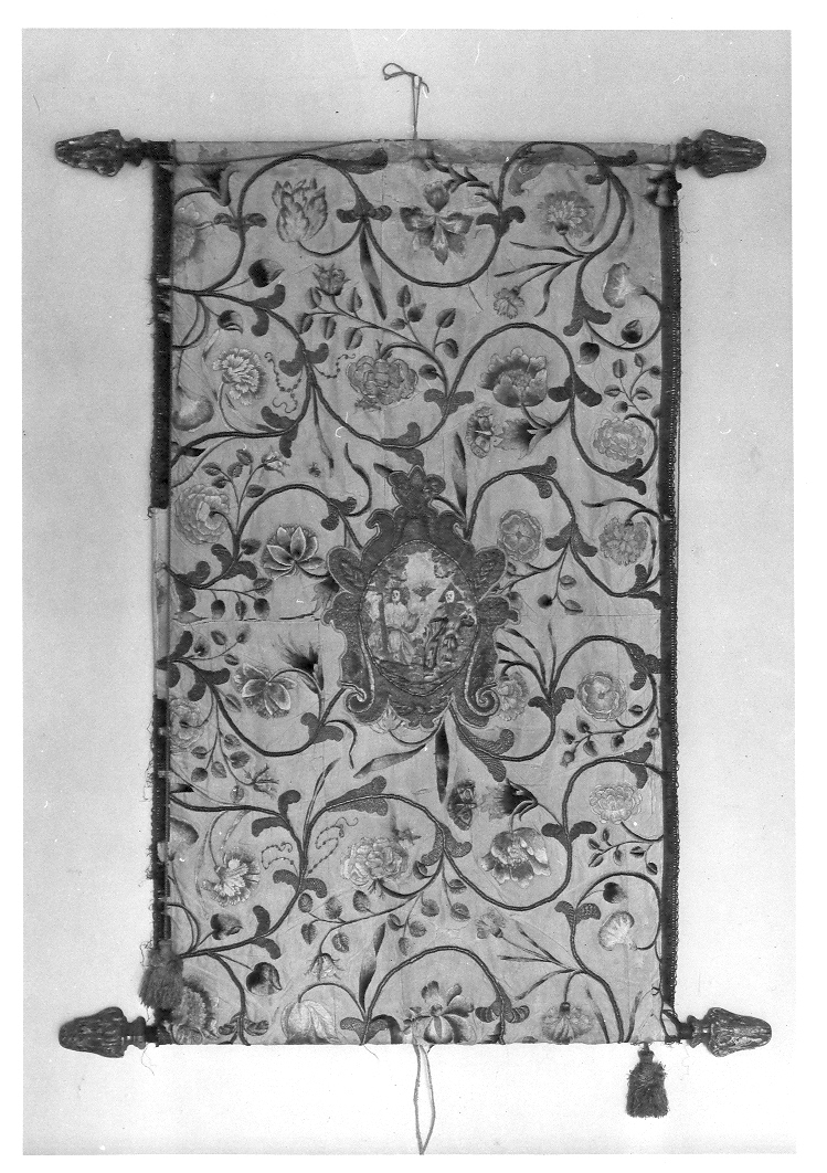 stendardo processionale - manifattura marchigiana (seconda metà sec. XVIII)