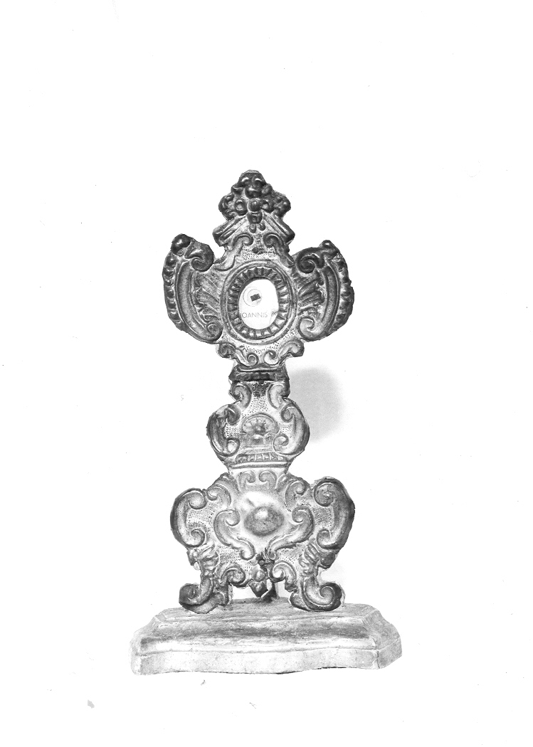 reliquiario - a ostensorio - bottega marchigiana (prima metà sec. XVIII)