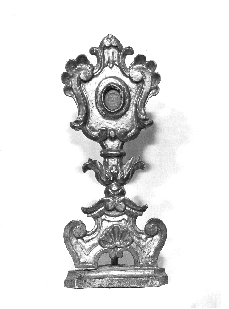 reliquiario - a ostensorio - bottega marchigiana (sec. XVIII)