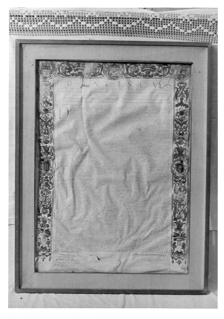 bolla - bottega romana (sec. XVII)