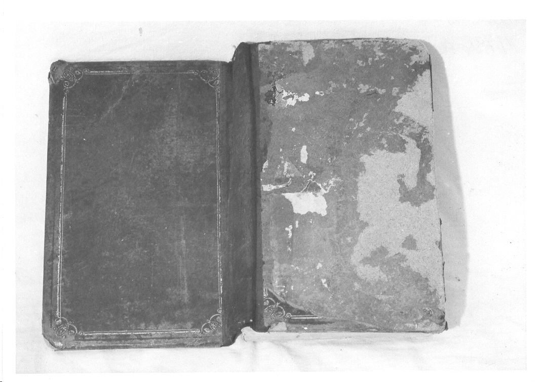 coperta di libro liturgico - bottega italiana (sec. XIX)