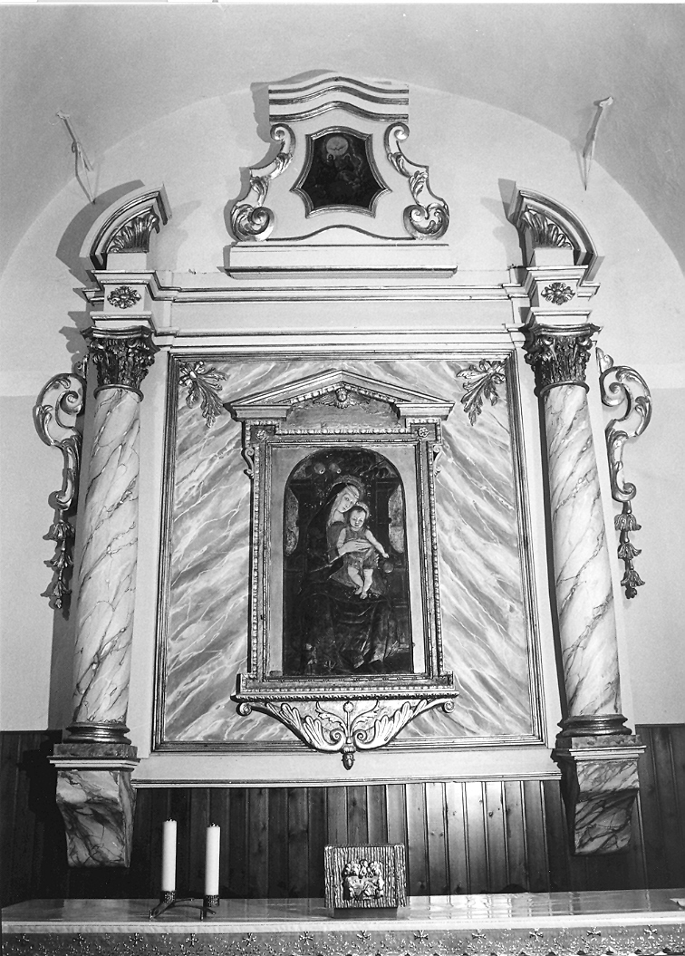 altare maggiore, insieme - bottega marchigiana (fine/inizio secc. XVIII/ XIX)