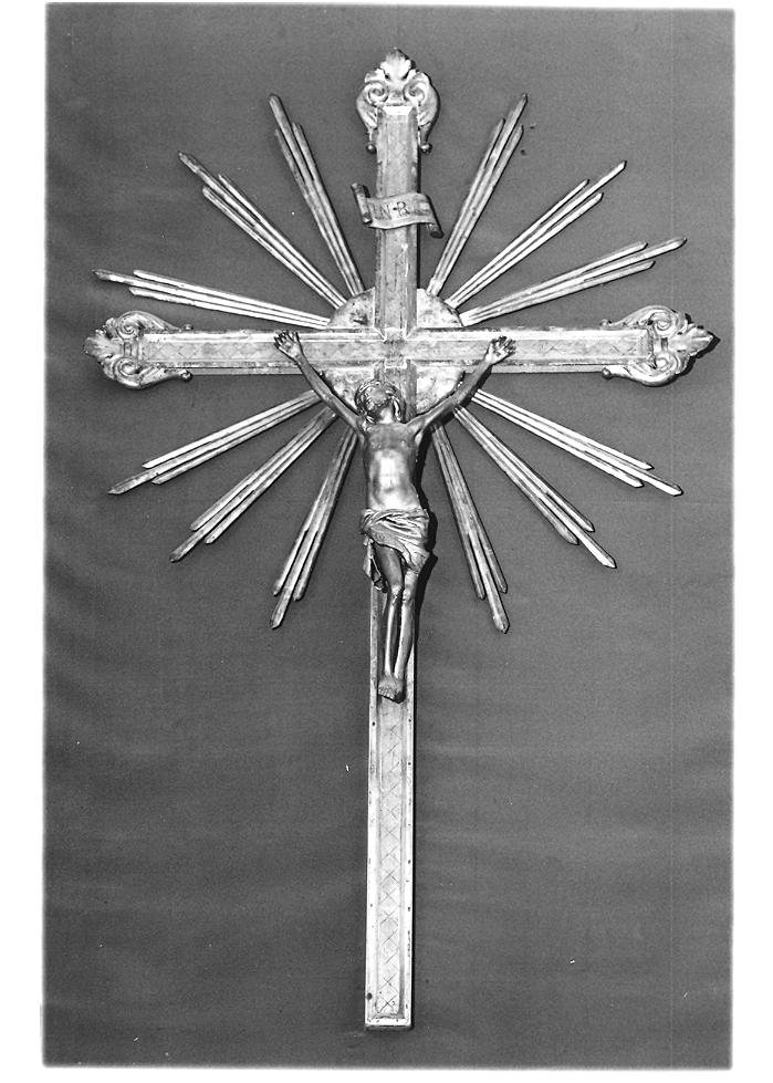 croce d'altare - bottega marchigiana (fine sec. XIX)