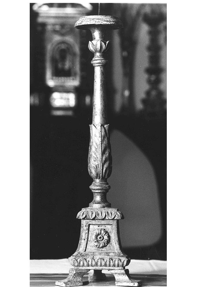 candeliere, serie - bottega marchigiana (ultimo quarto sec. XIX)