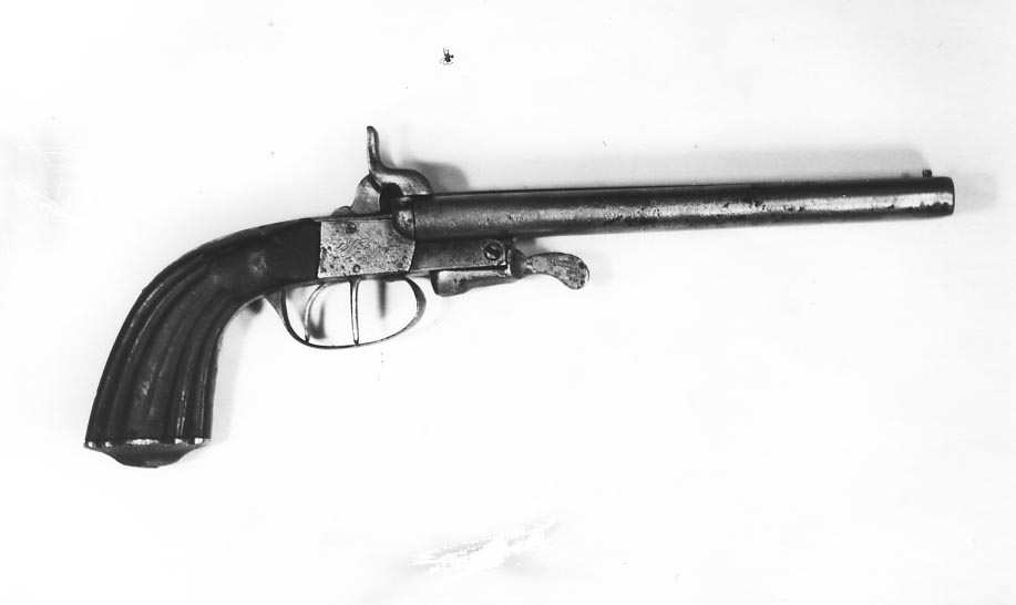 pistola - a spillo - produzione francese (metà sec. XIX)