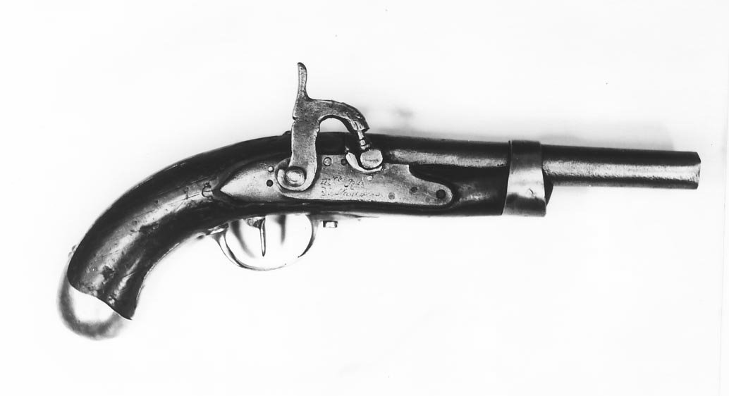 pistola - a luminello - manifattura napoletana (fine/inizio secc. XVIII/ XIX)
