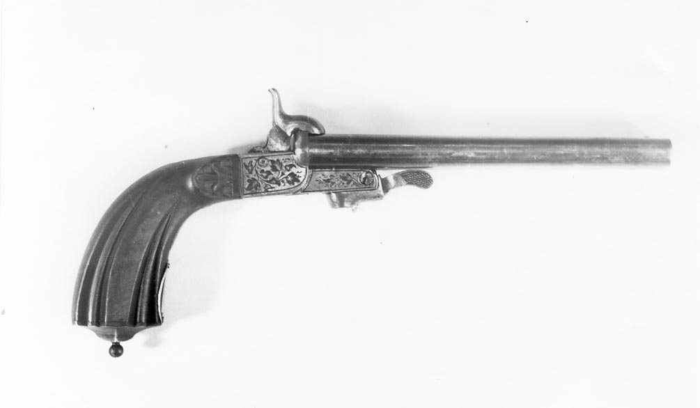 pistola - a spillo - produzione belga (metà sec. XIX)