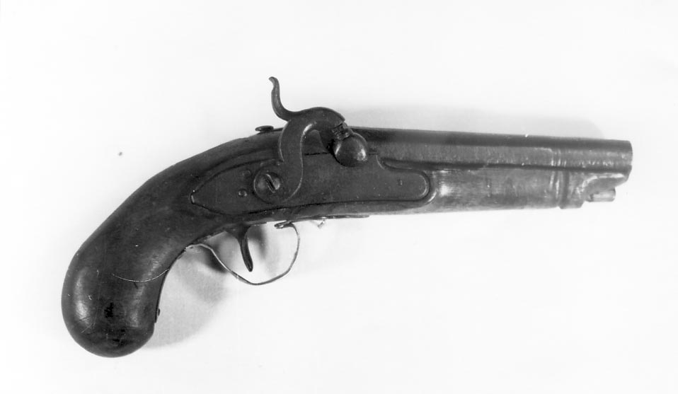 pistola - a luminello - produzione italiana (sec. XIX)