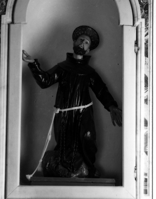 San Francesco d'Assisi (statua) - bottega sarda (sec. XVIII)