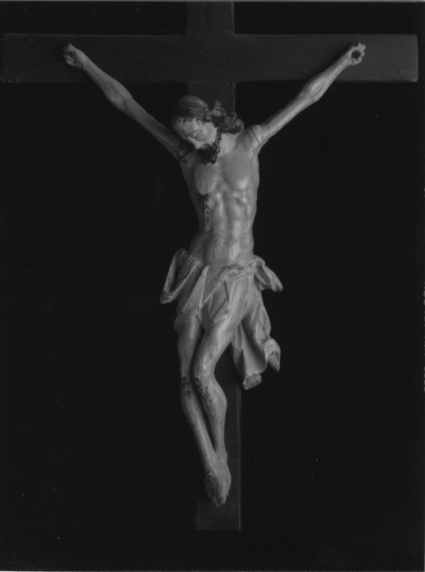Cristo crocifisso, Cristo crocifisso (statua) - bottega sarda (seconda metà sec. XIX)