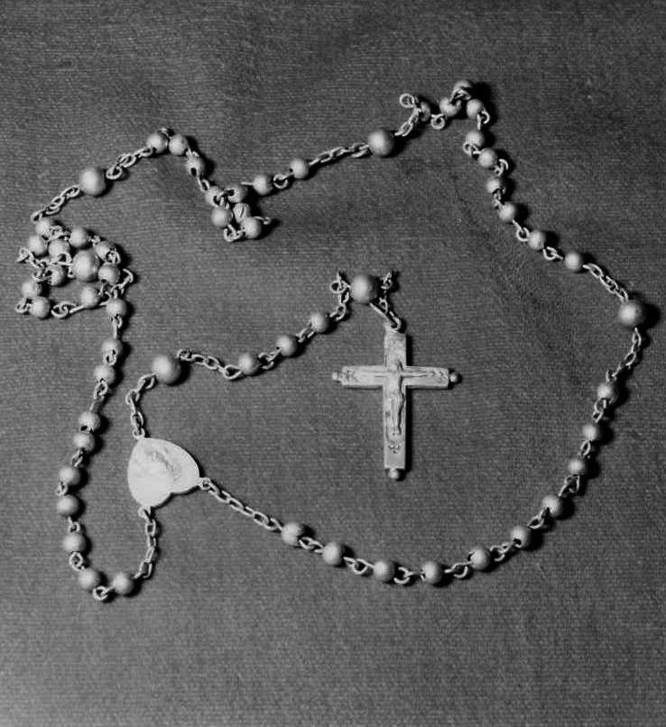 corona del rosario - bottega italiana (prima metà sec. XX)