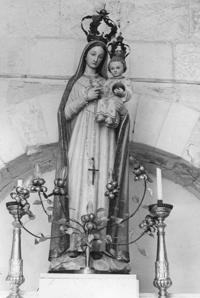 Madonna di Bonaria (statua) di Perathoner Ferdinand (prima metà sec. XX)