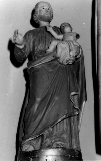San Giuseppe (statua) - bottega spagnola (secc. XVII/ XVIII)