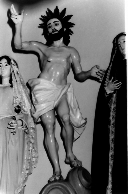 Cristo risorto (statua) di Lonis Giuseppe Antonio (bottega) (primo quarto sec. XIX)