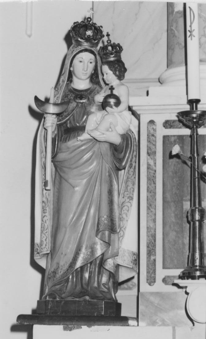 Madonna di Bonaria (statua) - bottega sarda (seconda metà sec. XIX)