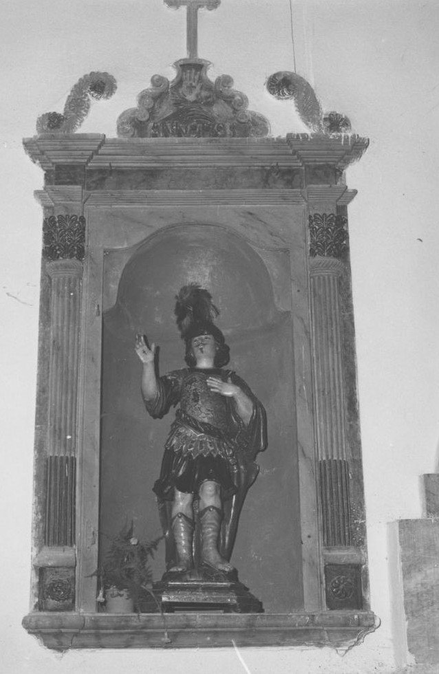 Sant'Efisio (statua) di Lonis Giuseppe Antonio (bottega) (sec. XVIII)