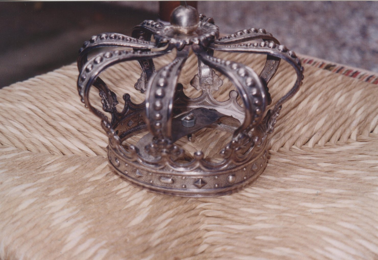 corona da statua - bottega italiana (sec. XX)