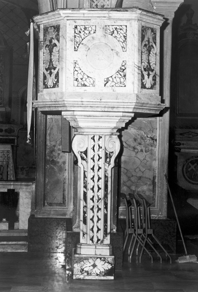 pulpito - bottega sarda (sec. XIX)