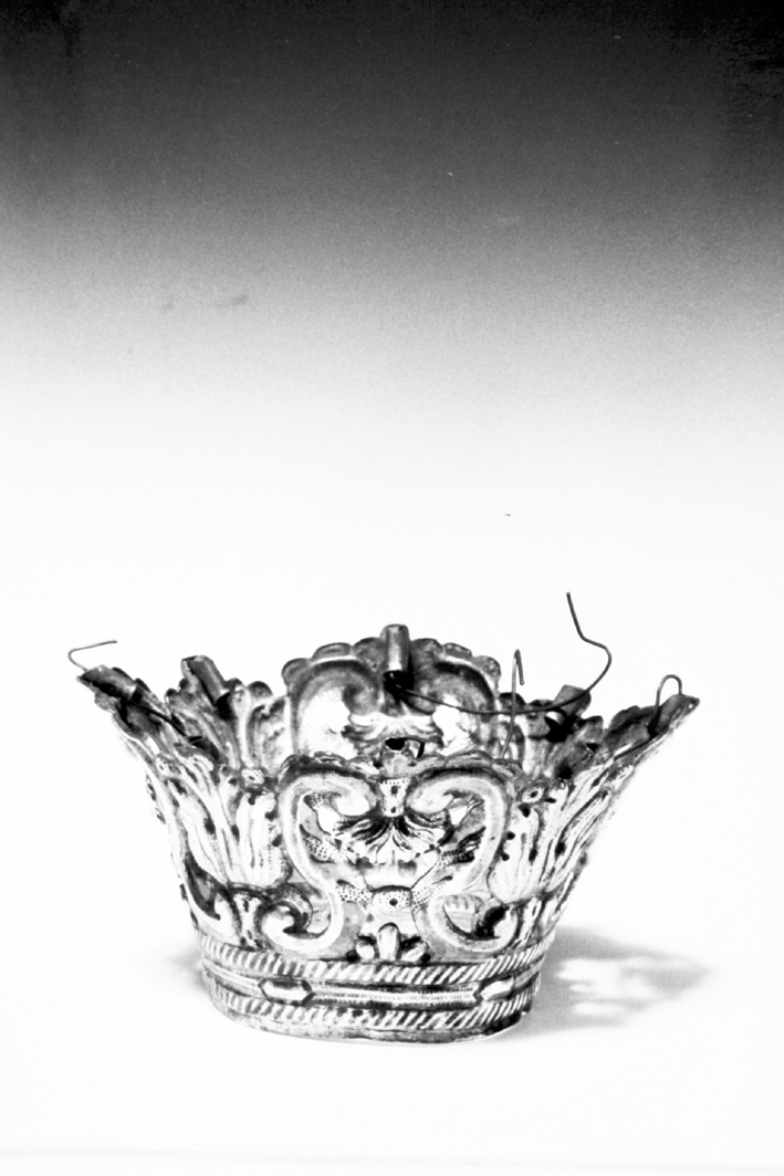 corona da statua - bottega sarda (sec. XVIII)