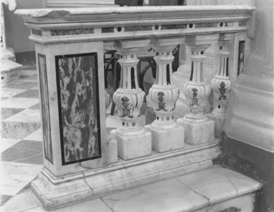 balaustrata di altare di Spazzi Giovanni Battista (attribuito) (inizio sec. XIX)