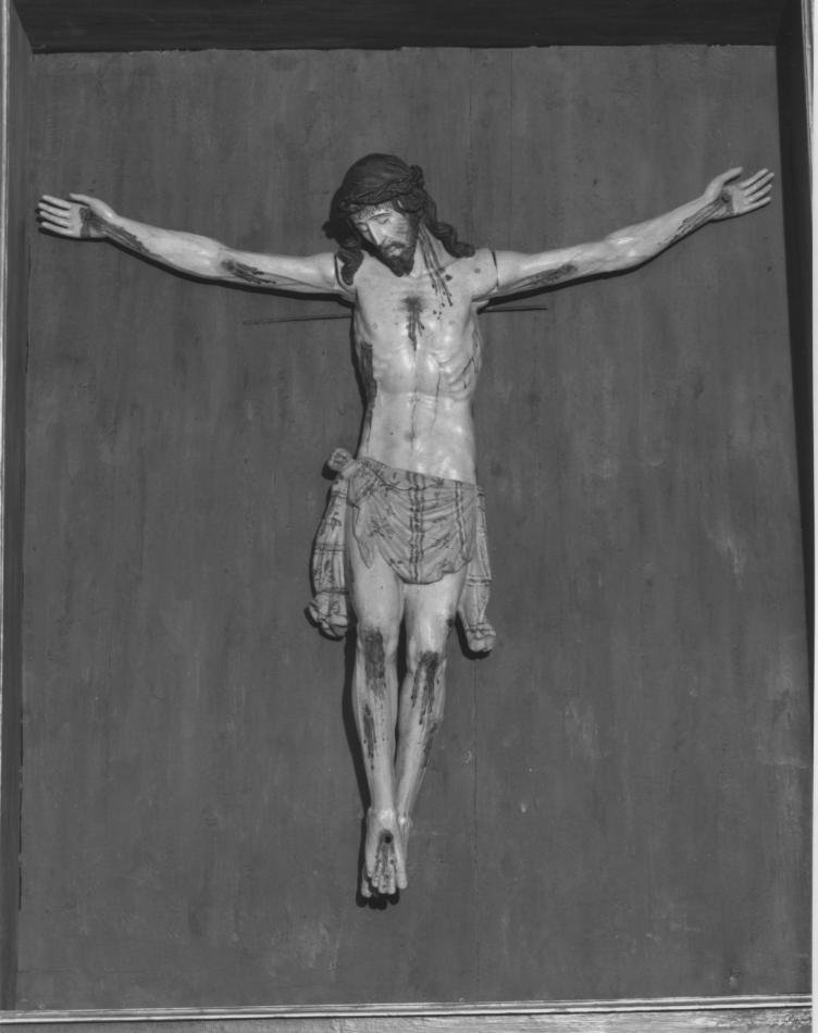Cristo crocifisso (croce) - bottega sarda (sec. XVIII)