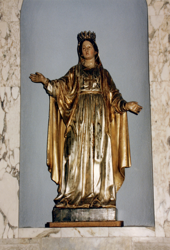 Santa Maria di Salette (statua) di Spazzi Giovanni Battista (bottega) (prima metà sec. XIX)
