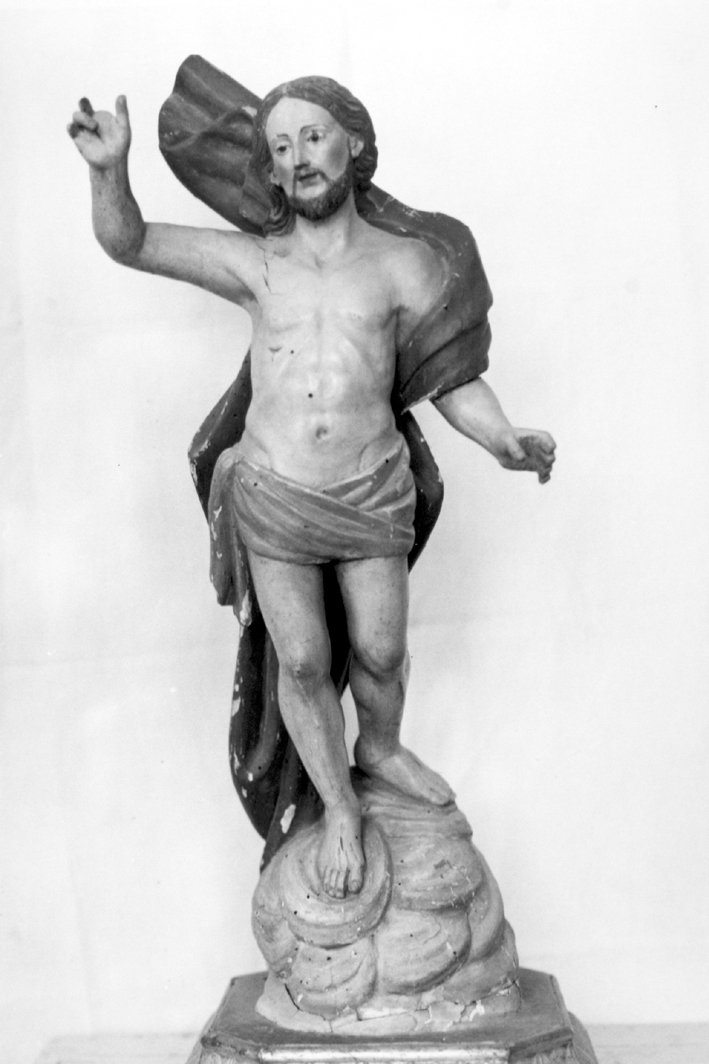 Cristo risorto (statua) - bottega sarda (sec. XIX)