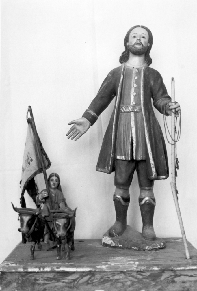Sant'Isidoro Agricola (statua) - bottega sarda (sec. XVIII)